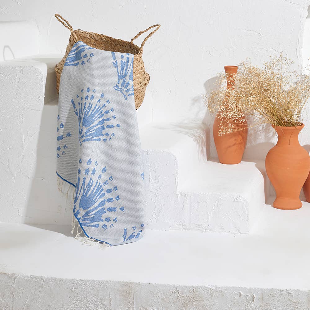 Kikoya - Vente Serviette de plage - Perles Serviettes de Bain Turques Doublure Éponge Plage Piscine Spa Lac12