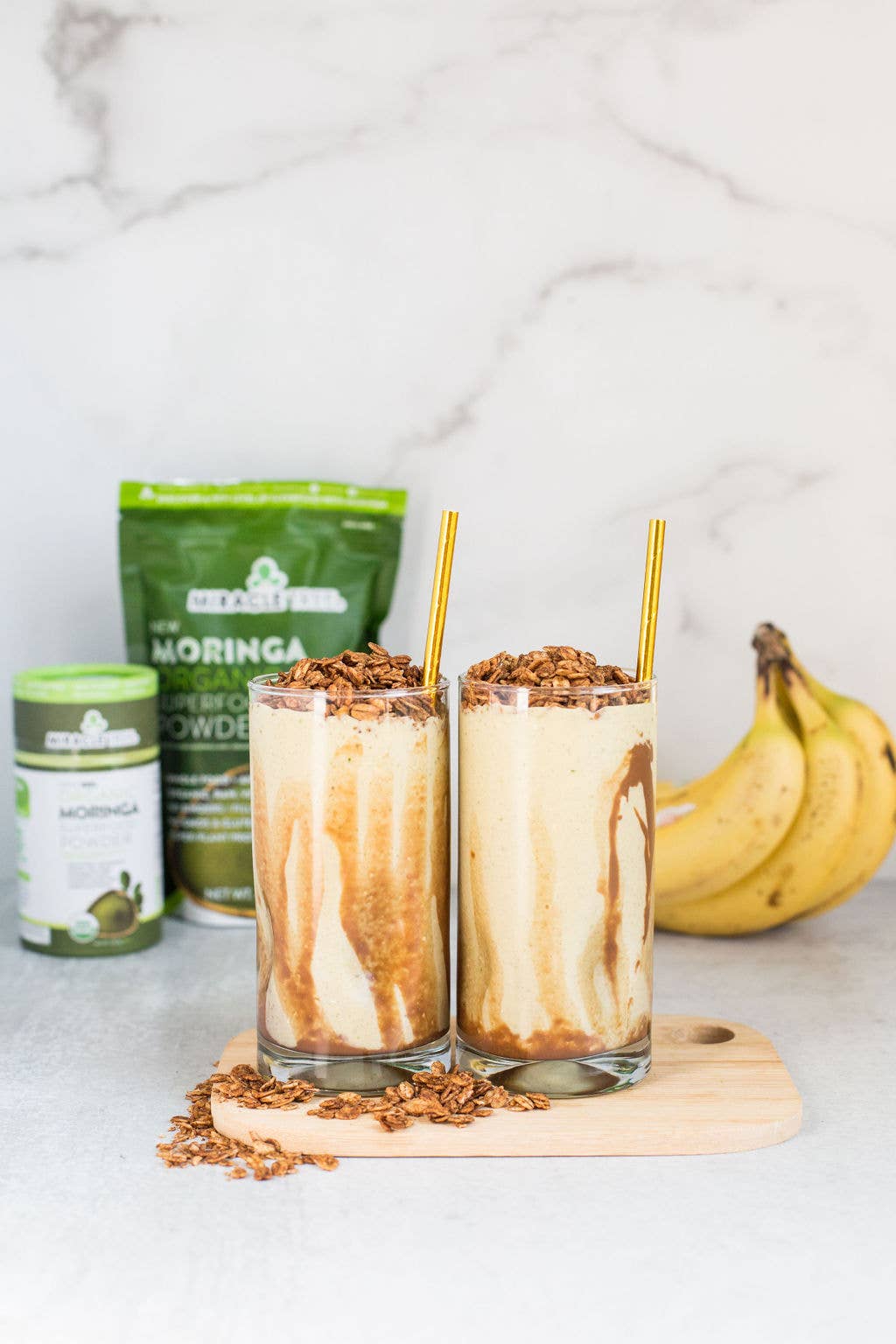 Miracle Tree - Wholesale Protein/Superfood Powder - 16 oz Organic Moringa Powder6