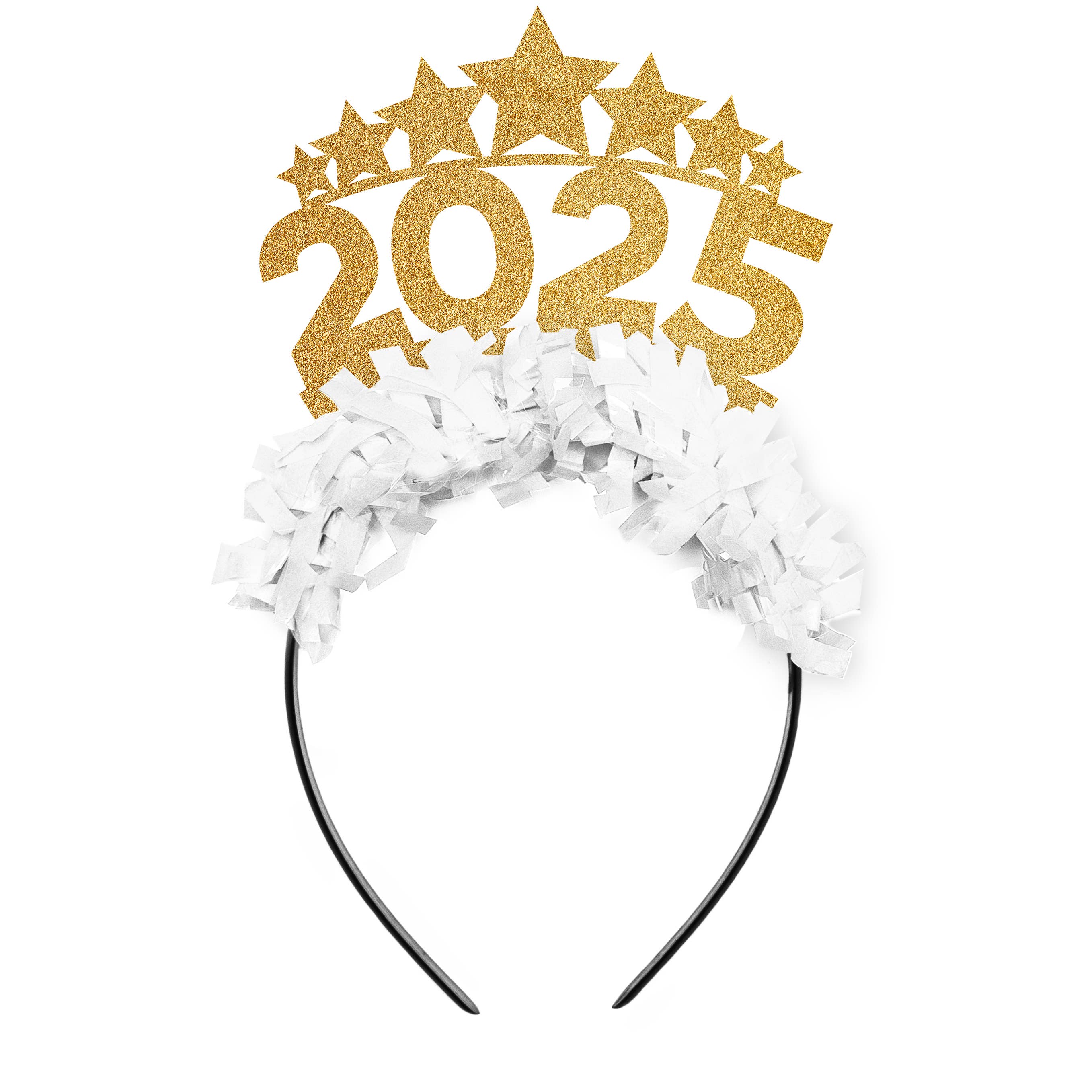 Festive Gal – Chapéu/coroa de festa por atacado – Decoração Coroa com Festa de Festa de Festa de Anos de 2025 Estrelas0