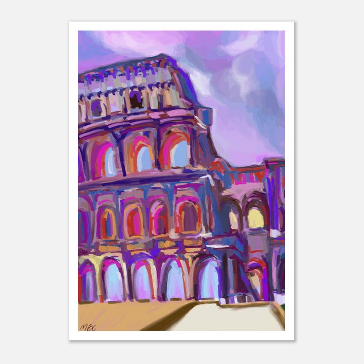 'From Rome with Love' for wholesale by Mabel Pamela Art