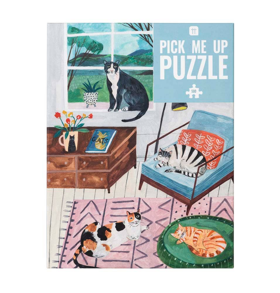 Furry Friends - 1,000 Piece Dog & Cat Jigsaw Puzzle - 1canoe2