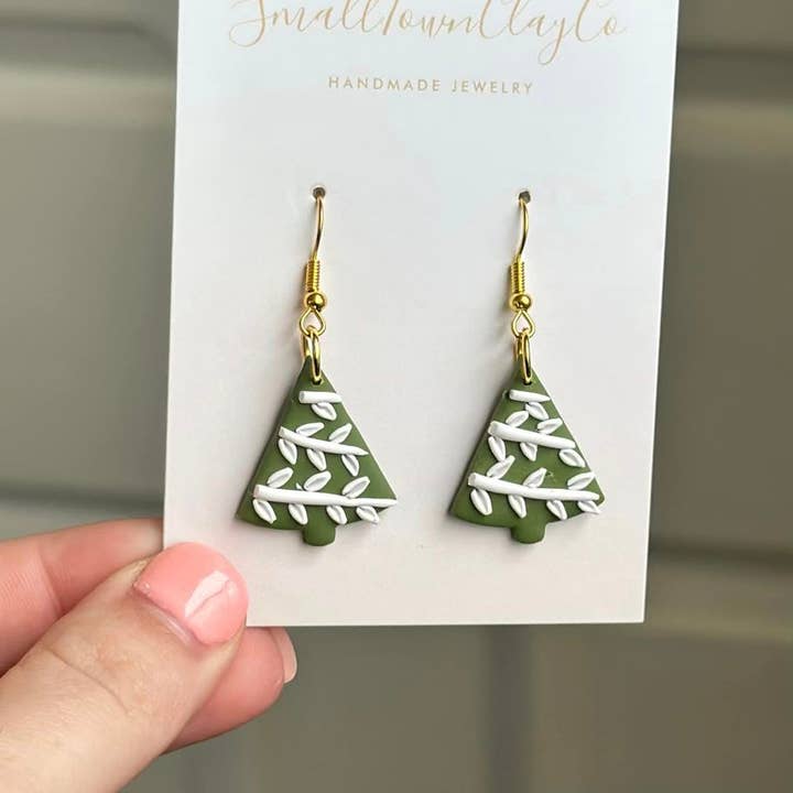 SmallTownClayCo - Wholesale Dangle Earrings - Tree Dangle0