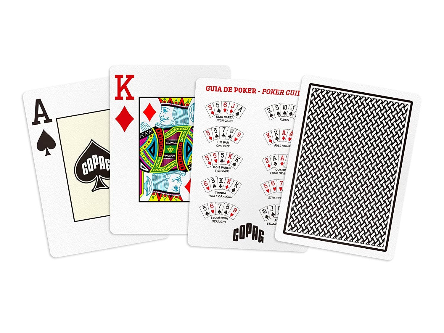 Cardshouse - Wholesale Playing Cards - Copag Texas Holdem Poker Cards (Black)2
