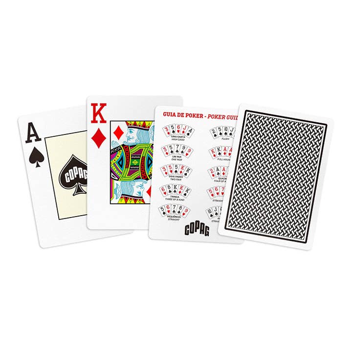 Cardshouse - Wholesale Playing Cards - Copag Texas Holdem Poker Cards (Black)2