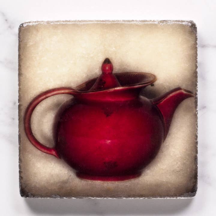 Vintage Red Hall Teapot for wholesale by StellaLily