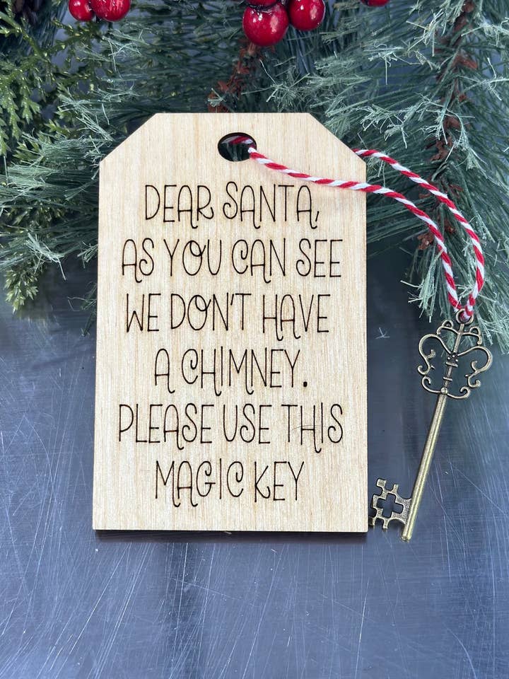 Julemandens magiske nøgle for engroshandel hos Grey Barn Customs