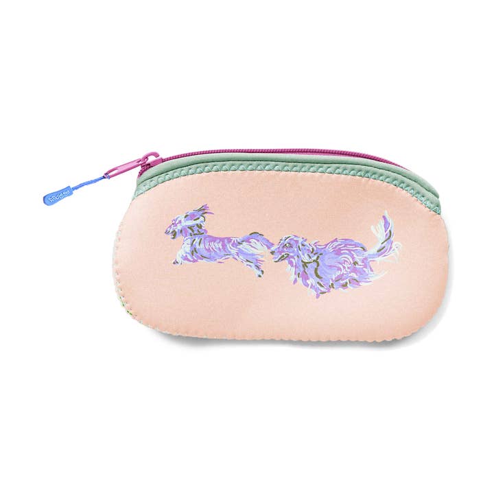 Étui à lunettes Sunburn Goofy Duo pour la vente par Wild Lettie