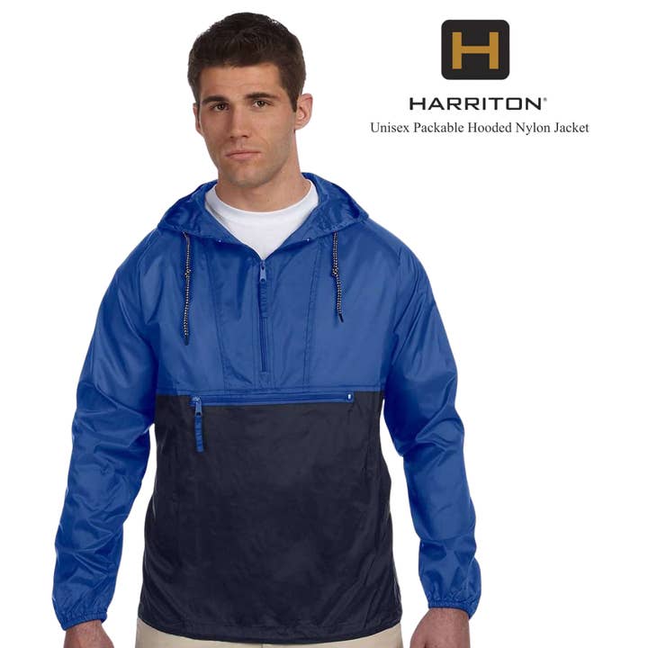 Unisex Lightweight Packable Hooded Jacket | Water-Resistant for wholesale by MYES BULK APPAREL