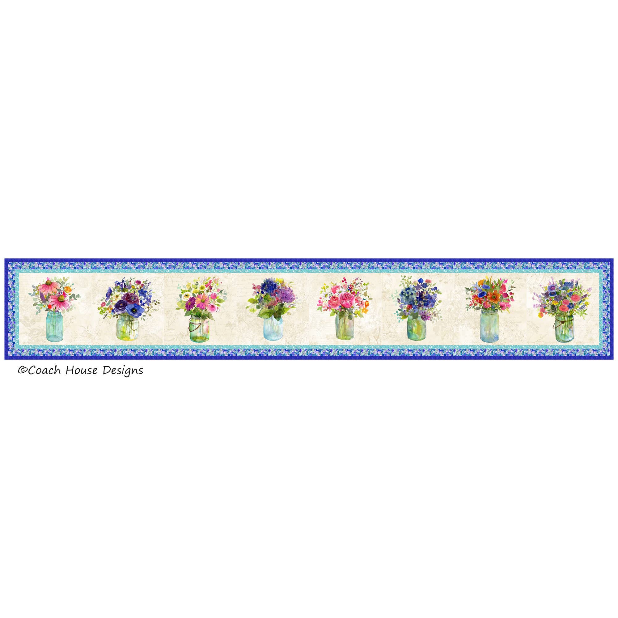 Coach House Designs - Wholesale Quilt - Flowers for Your Table Quilt Pattern9