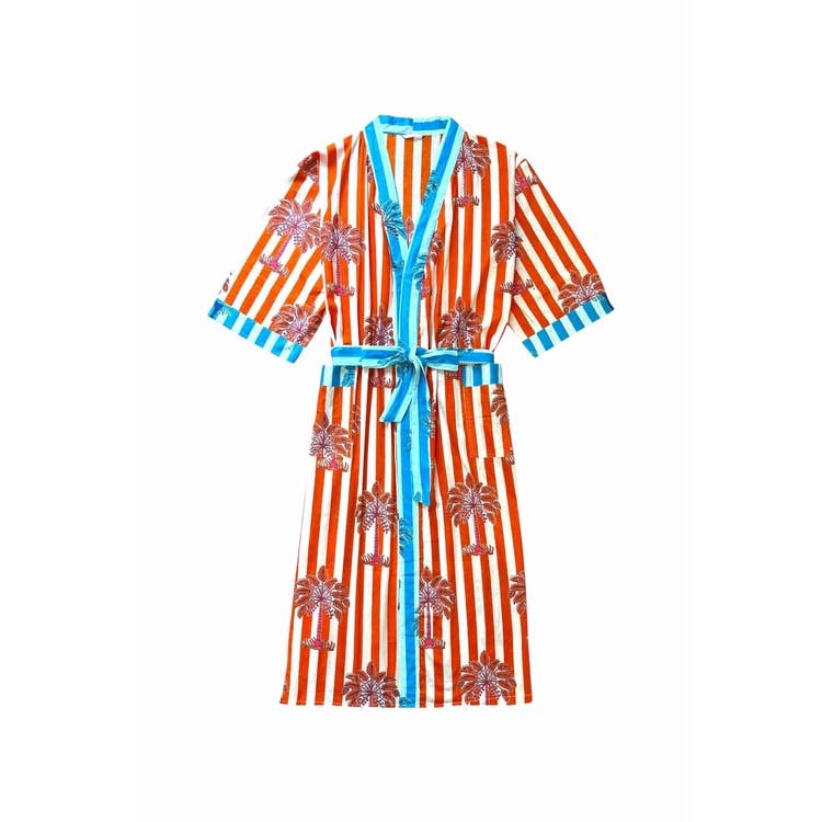 Curiosity Lab - Vendita all'ingrosso Kimono - Donna - Kimono lungo in cotone indiano Mandu35