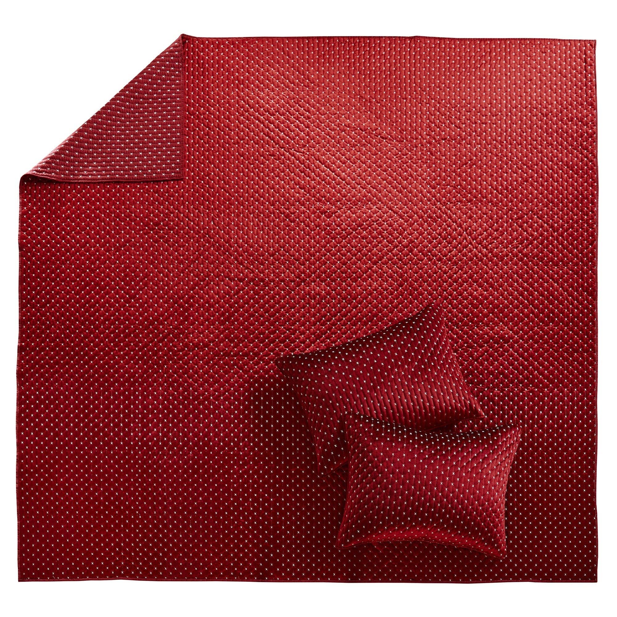 Levtex Home - Vente Parure de lit - Ensemble de couette en point de croix134