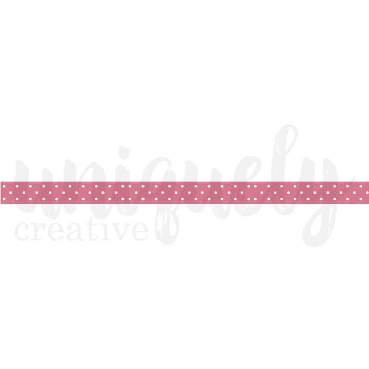 Uniquely Creative - Wholesale Washi tape - Vintage Walls Polka Dots Washi Tape 15mm1