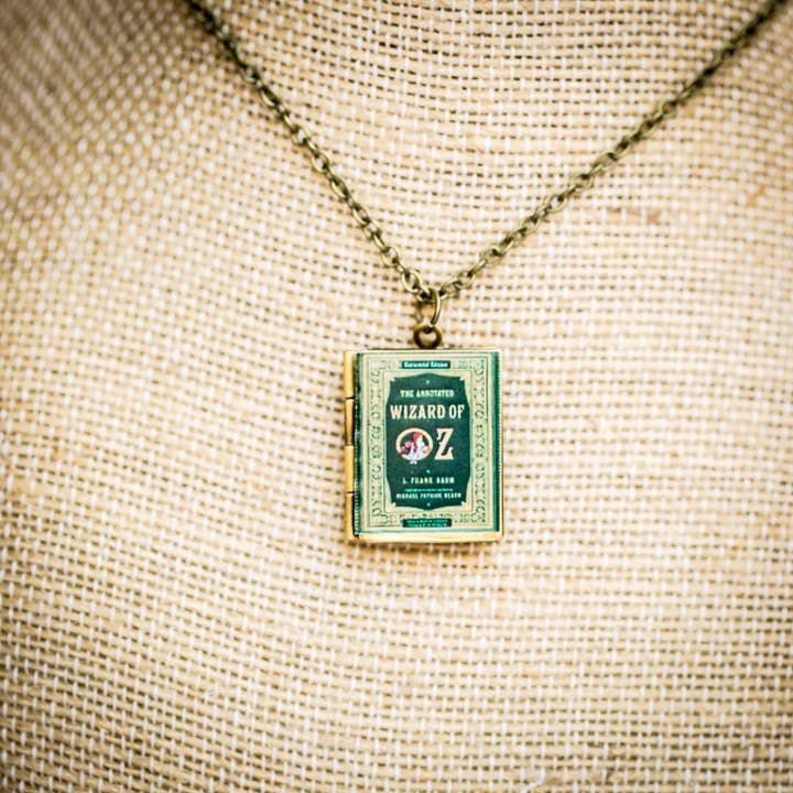 Adorned by Aisha - Wholesale Locket Necklace - Book Locket Necklace15