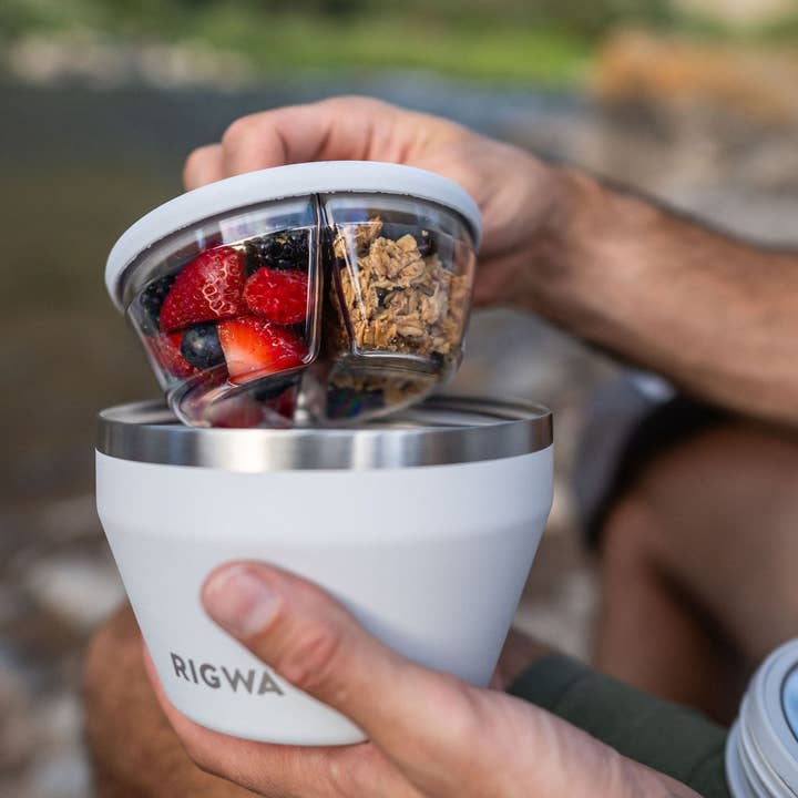 2 Way Divider Insert Set (Fits in 20oz Bowls) for wholesale by RIGWA