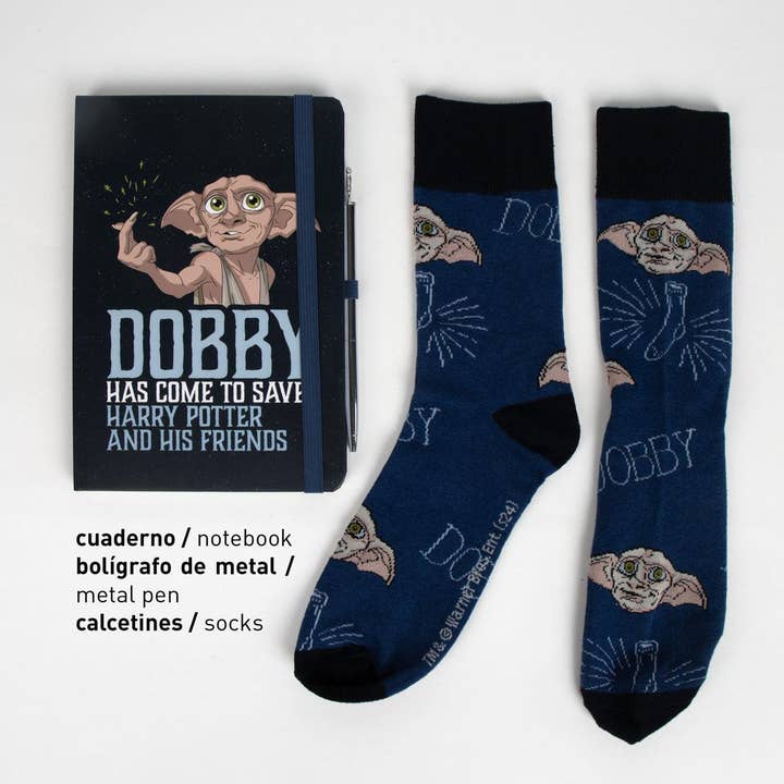 Mastoys, S.L. – wholesale Kontorsmateriel/Notecard Set – Harry Potter Dobby sockor och skrivset1