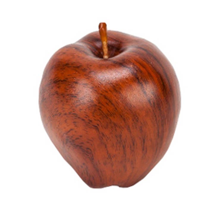 Wood Look Decorative Apple Accent for wholesale by Flora Bunda Inc