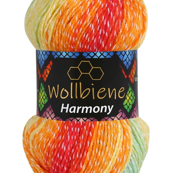 Wollbiene – Großhandel Garn – Wollbiene Harmony Ganzjahreswolle 100g Strickwolle