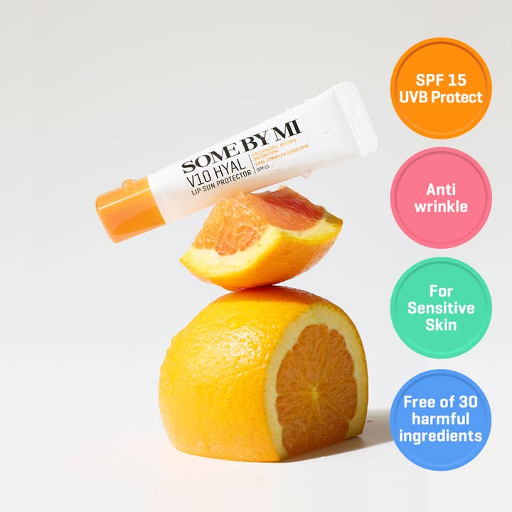 Best Beauty Group - Wholesale Lip Balm - SOME BY MI V10 Hyal Lip Blam Sunscreen SPF 157