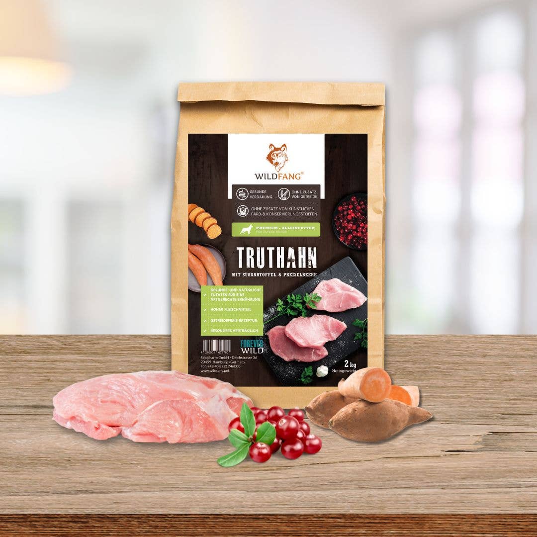 WILDFANG – wholesale Pet food – Dog – Dry food economy pack 2 x 2 kg with turkey - grain-free8