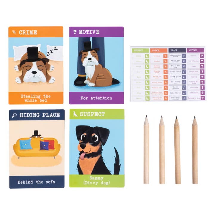 Fizz Creations Inc - Wholesale Card Game - Sherlock Bones - Doggy Detective Card Game