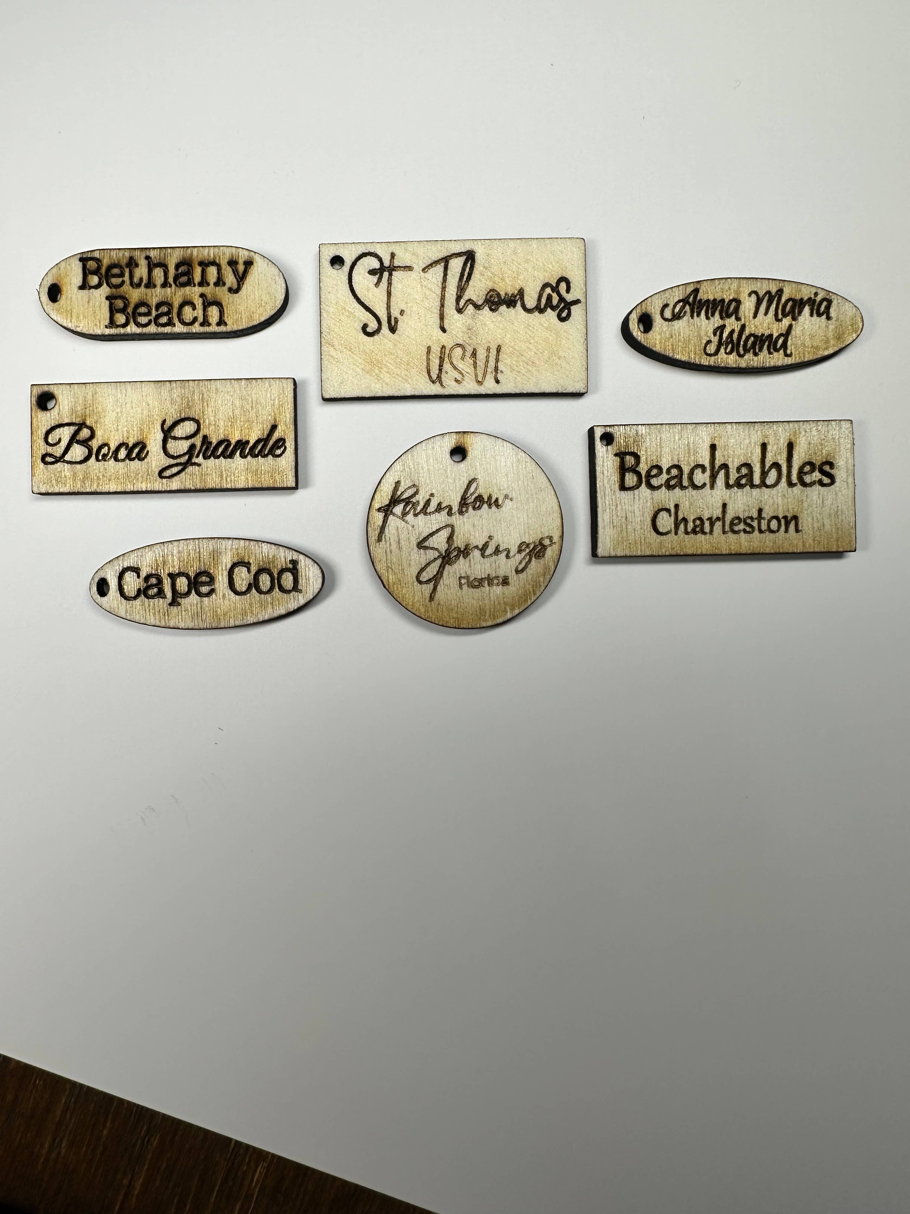 A SEAGLASS CREATION/SALTY SIGNS DESIGNS - Vente Objets de décoration - Ornement de Noël 3D en verre de mer6