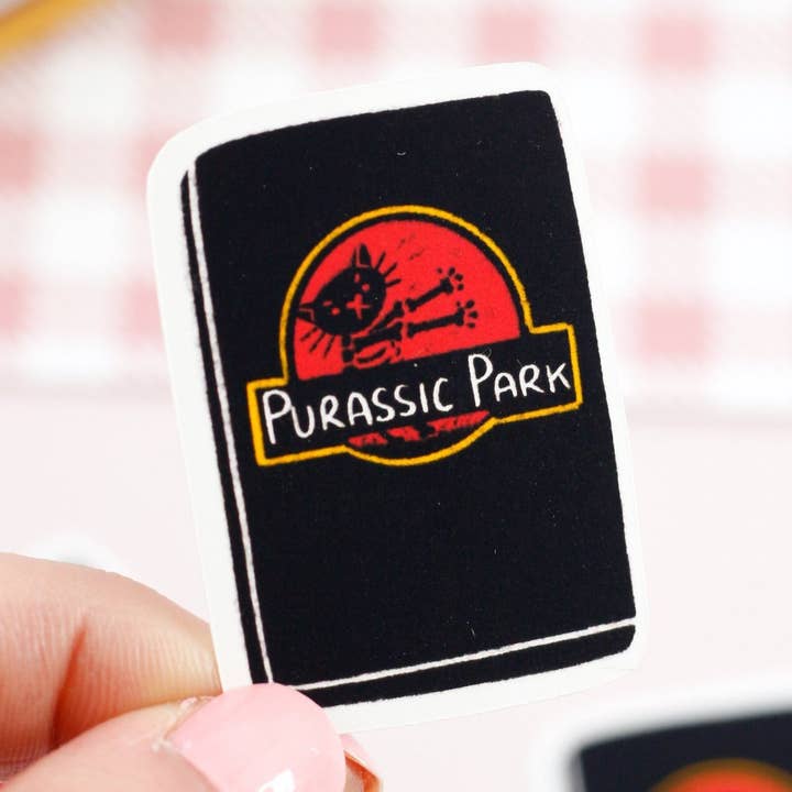 Purassic Park - Cat stickers for wholesale by My Sweet Paper Card