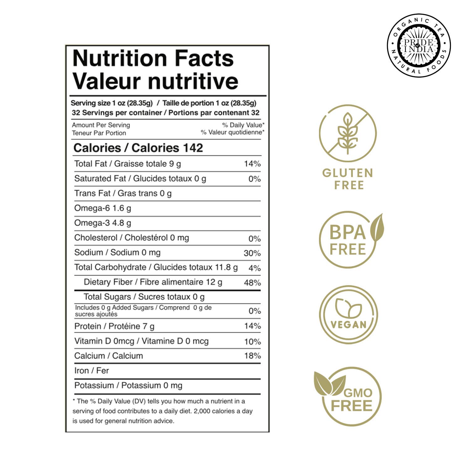 PRIDE INDIA BRANDS - Wholesale Plant Seeds - Whole Black Chia Seeds3