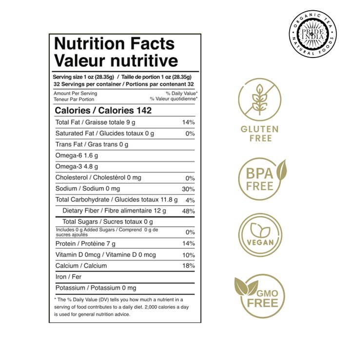 PRIDE INDIA BRANDS - Wholesale Plant Seeds - Whole Black Chia Seeds3