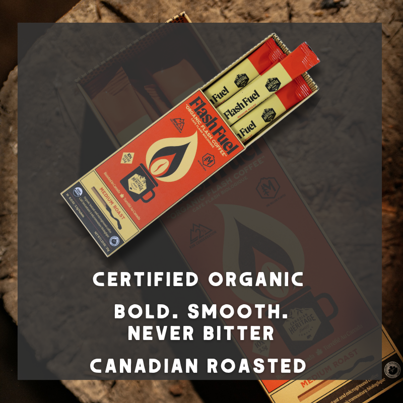 Canadian Heritage Roasting Company - Wholesale Instant Coffee/Espresso - Flash Fuel Organic Instant Coffee - Matchbox - Medium Roast2