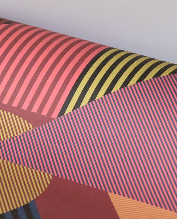 Haferkorn & Sauerbrey - Vente Feuille de papier cadeau - Papier cadeau rouge Aligned2