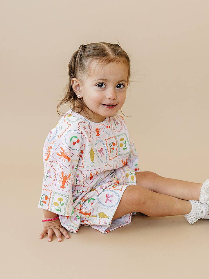 Shorts Set | Whimsy Summer for wholesale by Lucky Panda Kids