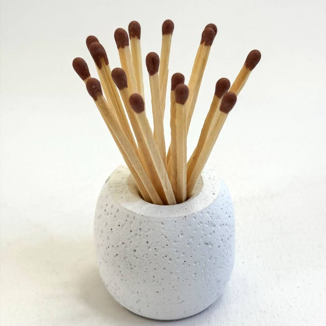 CJ Gift Goddess - Wholesale Match Holder - Concrete Match Holder/Toothpick Holder: Includes 25 Matches42