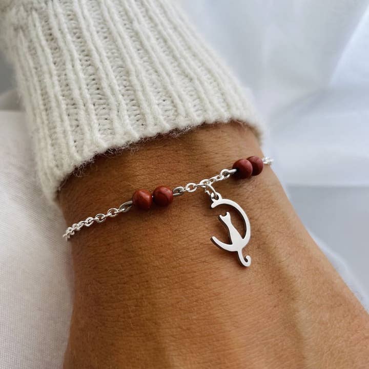Cat Bracelet for wholesale by MyMagicStones