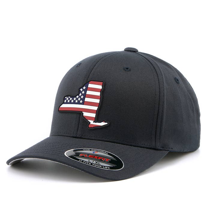 Americana New York Glory Buet Flexfit Monteret for engroshandel hos Griwolfe
