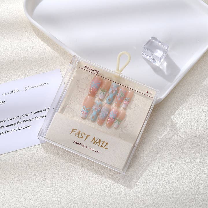 Juego de Uñas - Encaje de Hada Pastel para venta al por mayor de Bewaltz