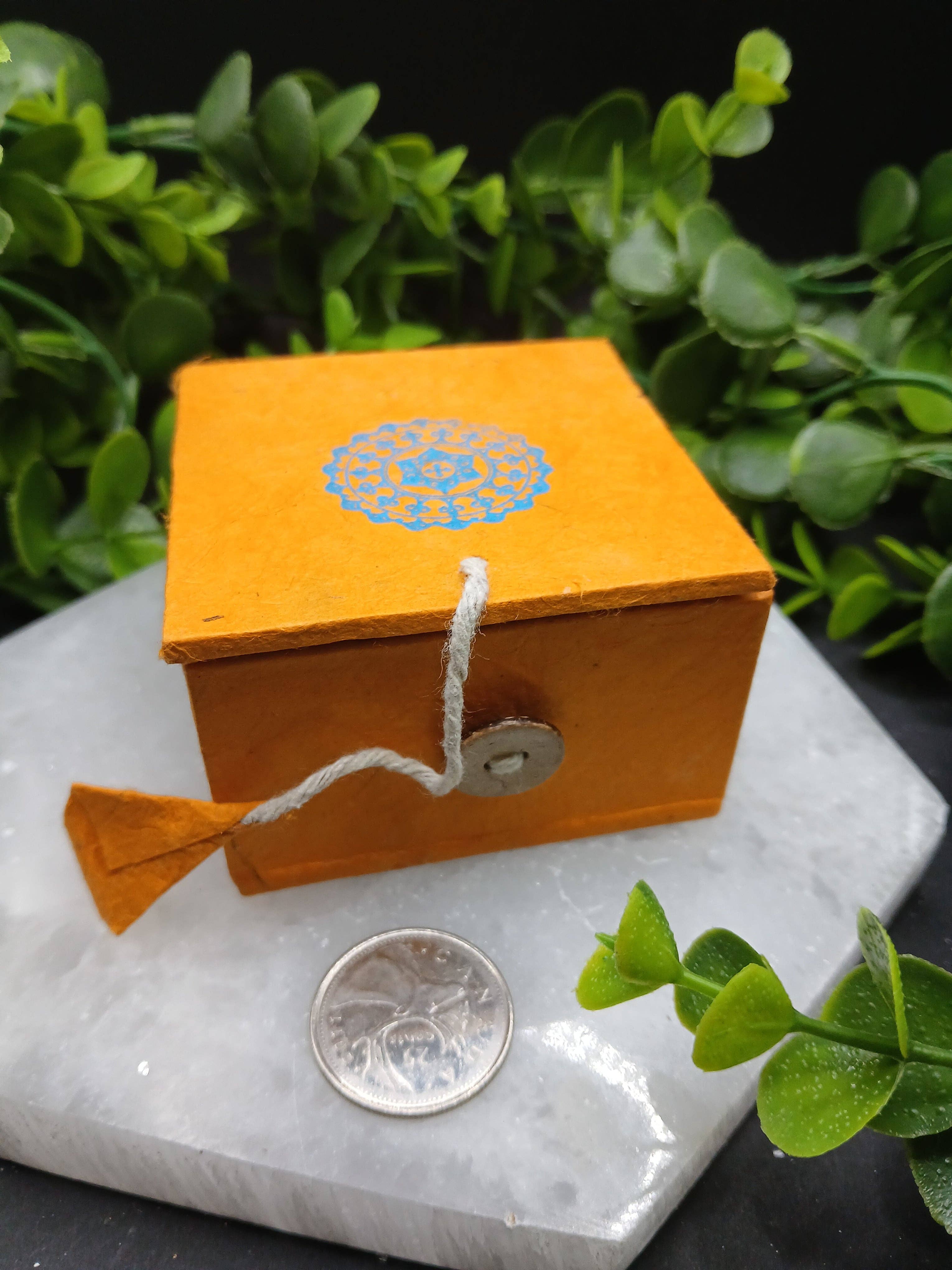 Moonbeam Healing – wholesale Meditation supplies – Tibetan Tingsha 1.5" in Gift Box6