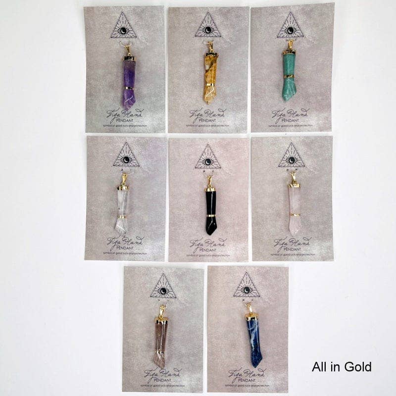 Rock Paradise - Wholesale Individual Charm/Pendant - Crystal Figa Hand Pendant5