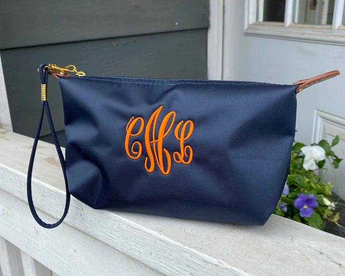 MiMi Wholesale - Wholesale Makeup/Cosmetic Bag - HM1006 Monogrammable Nylon Fabric Cosmetic Bag2