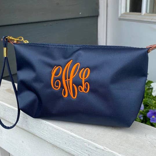 MiMi Wholesale - Wholesale Makeup/Cosmetic Bag - HM1006 Monogrammable Nylon Fabric Cosmetic Bag2