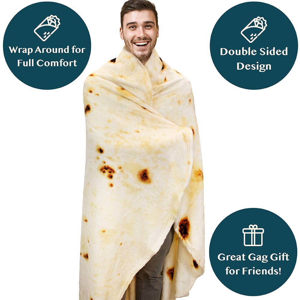 Pavilia - Wholesale Throw Blanket - Double Sided Food Wrap Blanket6