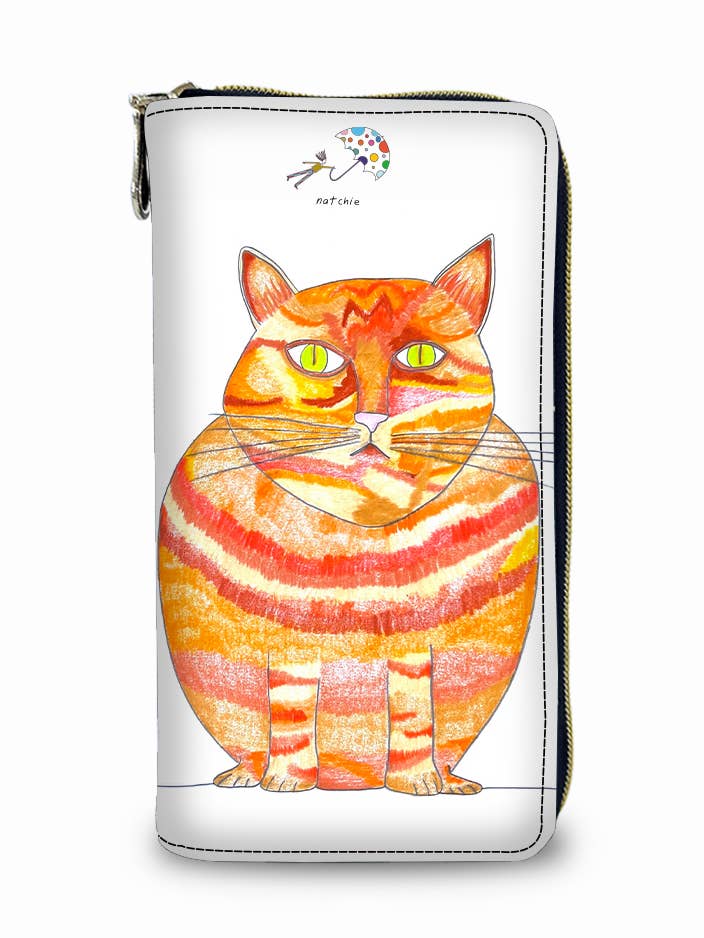 Malcolm "Cat Cat" Wallet for wholesale by Natchie