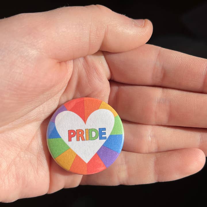 Pride Button for wholesale by Kaila Design Shop