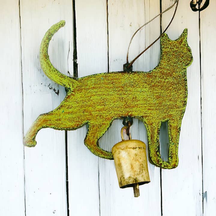 Katzenglocke Pet Mobile Windspiel Garten Rettung Mom Recycling für den Großhandel von Whimsies