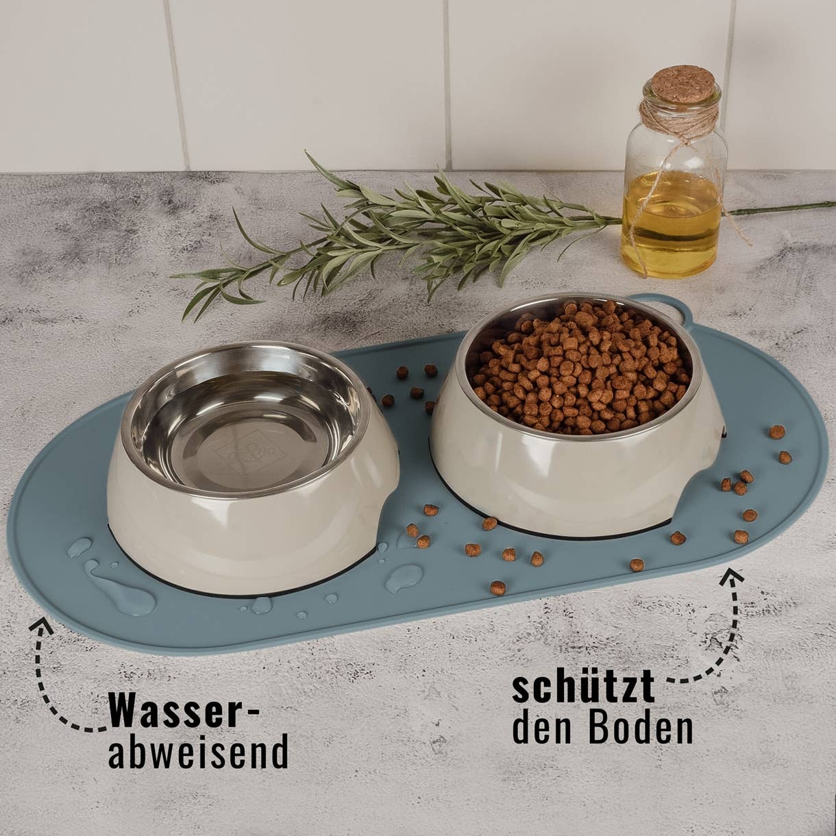 ne&no – Tapete para comedouro – Cão por atacado – ne&no® moderna base de silicone para tigelas para cães e gatos11