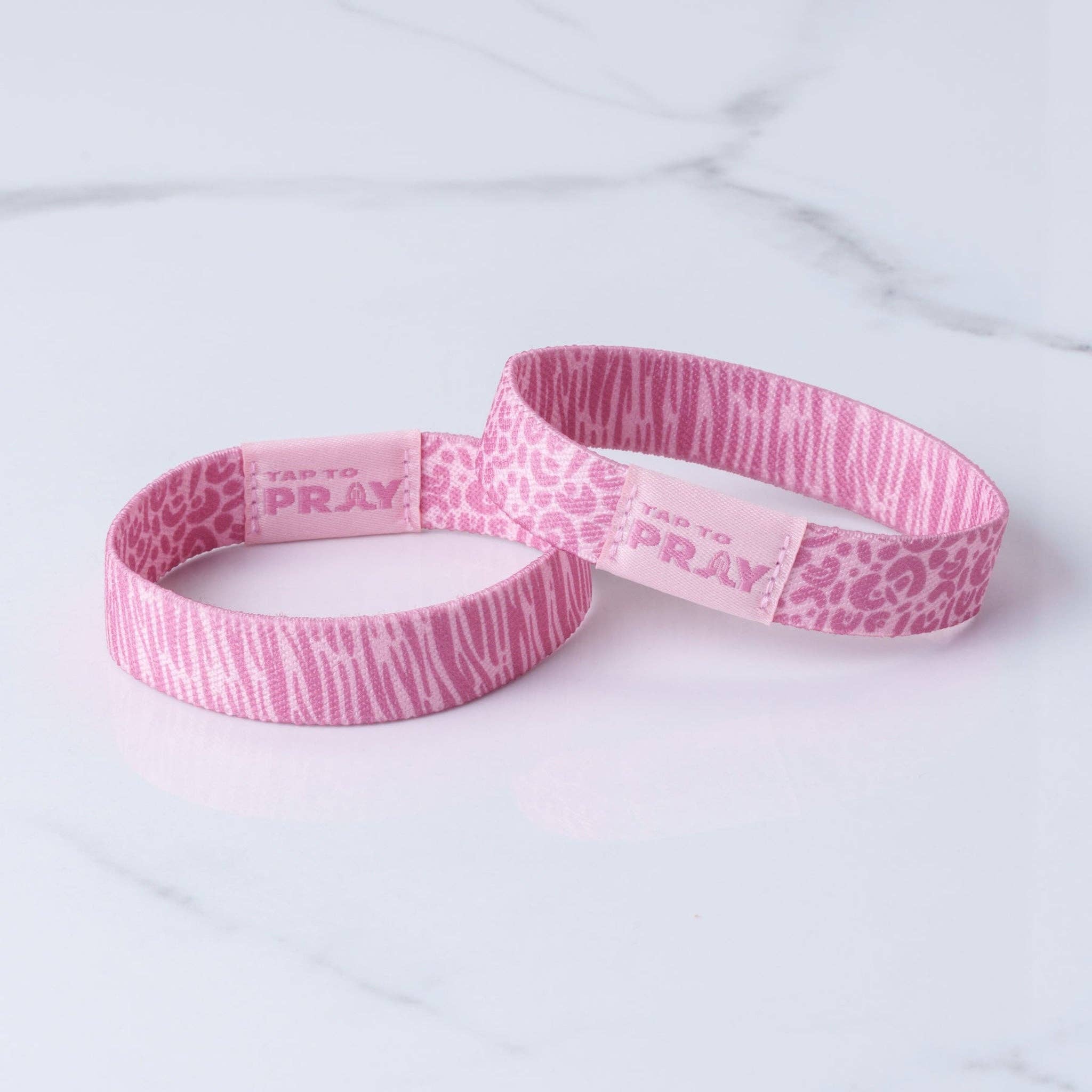 Versible - Wholesale Wristband - Tap To Pray® Wristband – Safari Rose5