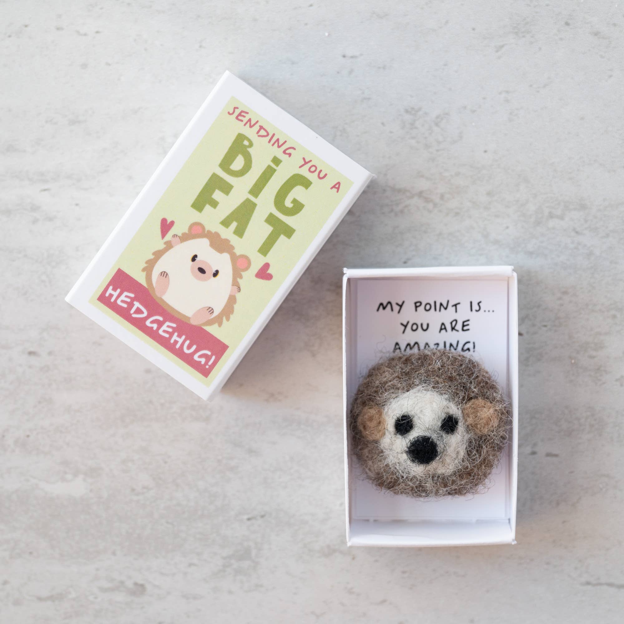 Marvling Bros Ltd – wholesale Gag gift/novelty gift – Sending You A Hedgehug In A Matchbox2