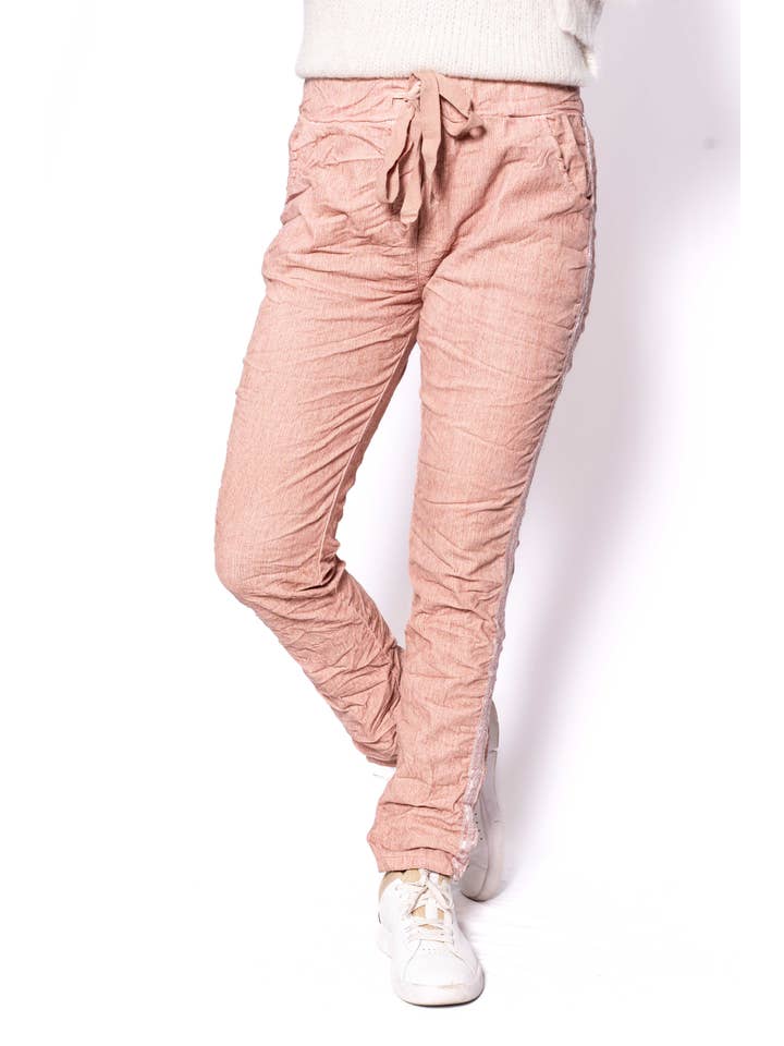 The Italian Closet - Wholesale Pants – Women's - Silverfox- Dusty Pink