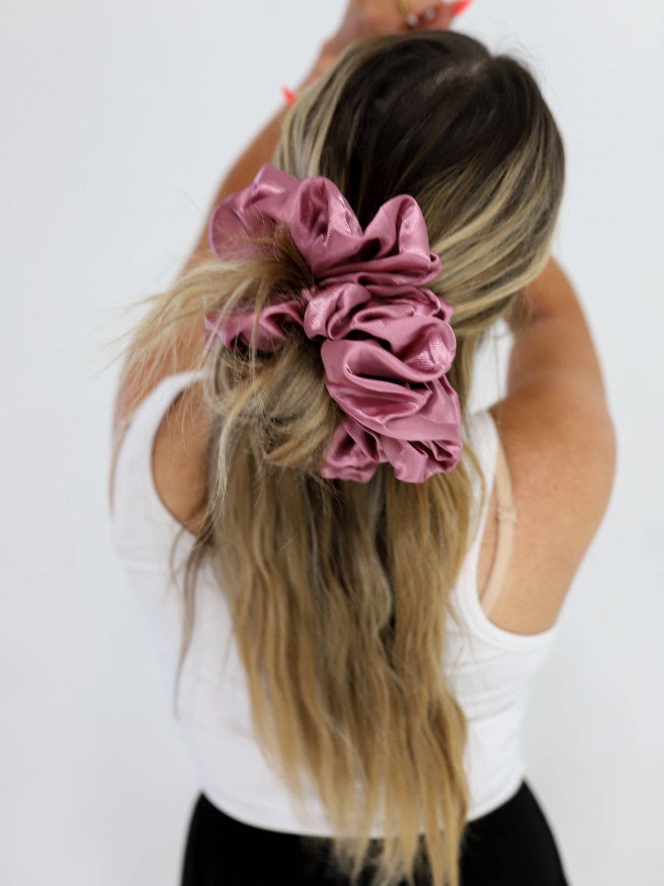 KAXI - Wholesale Scrunchie - Dames - JUMBO SLAAP ZIJDE/SATIJN SCRUNCHIES32