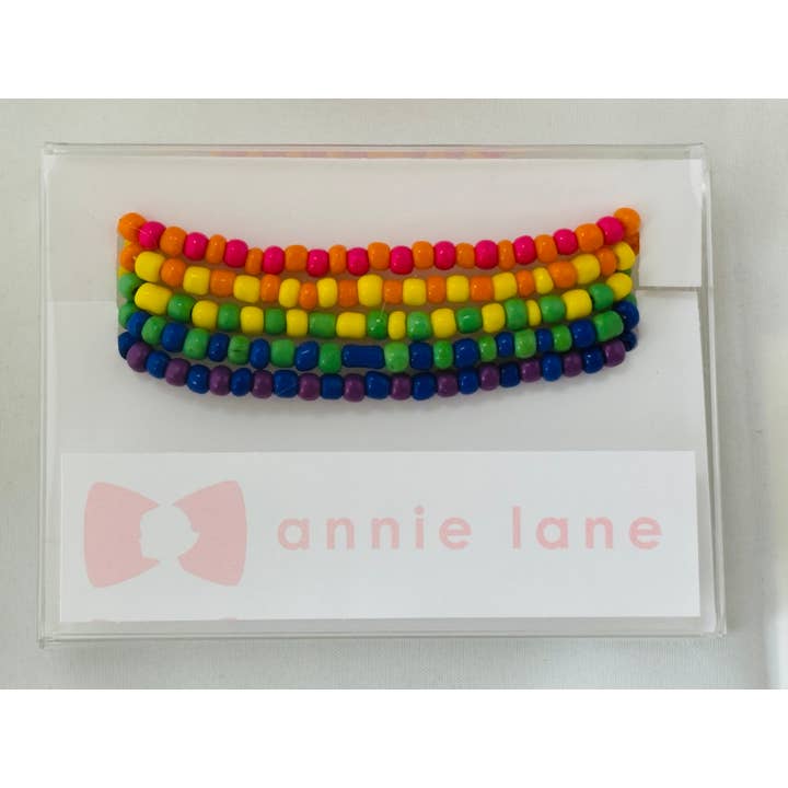 Ensemble de cinq bracelets perlés Annie Lane Ensemble de 4 bracelets automne pour la vente par Annie Lane