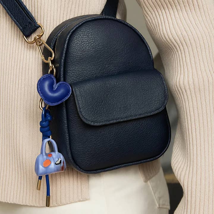 Llavero Mini Bolso Chic con Detalles Modernos para venta al por mayor de Miss Minna